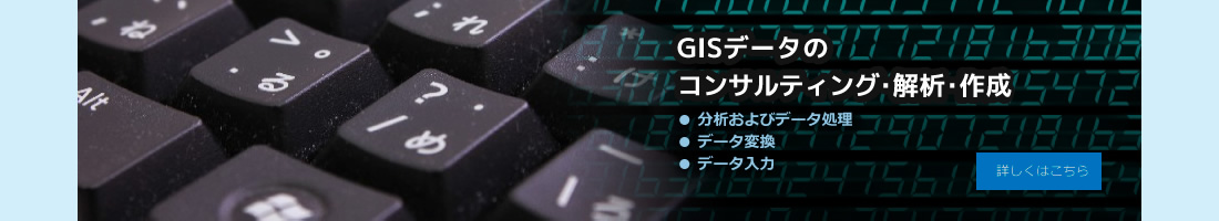 GISデータのコンサルティング･解析･作成